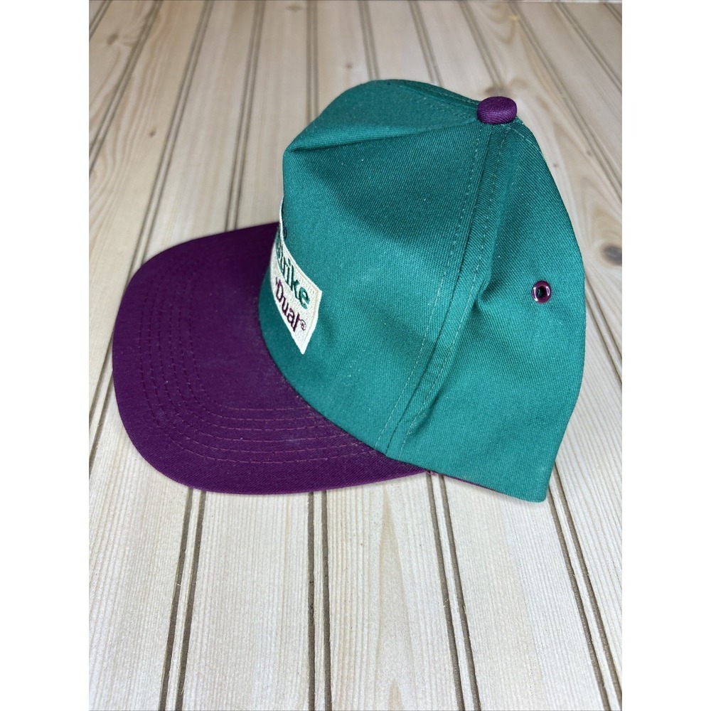 Vintage K-Products Hat Cap Snapback Broadstrike Dual Farm Feed USA Green - Picture 2 of 7